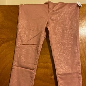 Girls Okd navy Shimmer Pants